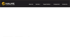 Desktop Screenshot of halmeconstruction.com